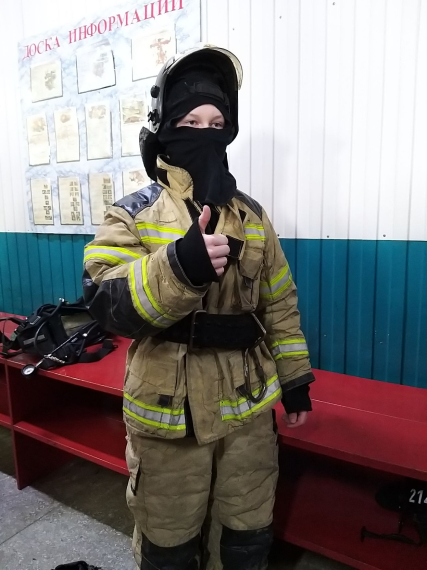 Проведение открытого урока ОБЖ (день пожарной охраны).